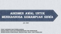 Asesmen Awal Untuk Mendiagnosa Kemampuan Siswa SD