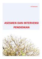 Asesment Dan Intervensi Pendidikan