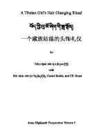 ASIAN HIGHLANDS PERSPECTIVES Volume 5: A Tibetan Girl's Hairchanging Ritual [5] [PDF]