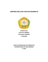 Askep & Sap Prasekolah [PDF]