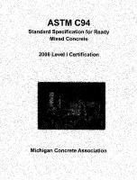 Astm C 94