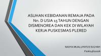 Asuhan Kebidanan Pada Remaja Dengan Dismenorea [PDF]