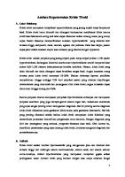 Asuhan Keperawatan Krisis Tiroid [PDF]