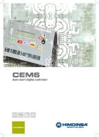 Auto-Start Digital Controller CEM6 Ing