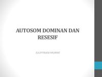 Autosom Dominan & Resesif