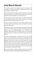 Awal Masuk Sekolah [PDF]