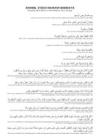 Awamil Syekh Nawawi Mandaya [PDF]