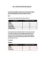 Bab 11 Metode Dan Distribusi Sampling - Maulida Bintan - Mks17 [PDF]