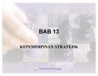 BAB 13 Kepemimpinan Strategic