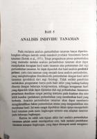 Bab 5 Analisis Individu Tanaman