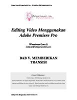 BAB V Adobe Premiere Pro