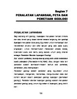 BAB VII Peralatan Dan Pemetaan Geologi [PDF]