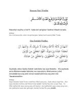 Bacaan Niat Wudhu