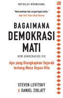 Bagaimana Demokrasi Mati (How Democracies Die Edisi Bahasa Indonesia) [PDF]