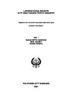 Bagas Setyo Nugroho - 18410017 - Laporan Kerja Industri [PDF]