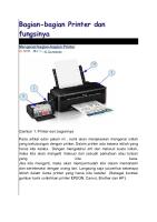 Bagian-Bagian Printer