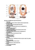 Bagian Bagian Theodolite