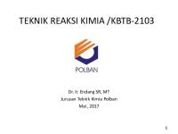 Bahan TRK Modul 2 (Tek Reaktor) - ESR [PDF]