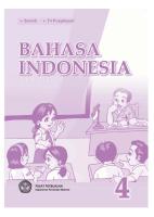 Bahasa Indonesia Untuk SD/MI Kelas 4
 9789790680258, 9789790680302