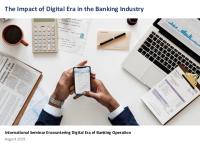 Bank Mandiri The Digital Era of Banking Industry PDF