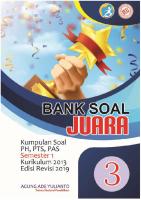 Bank Soal Kelas 3 PDF