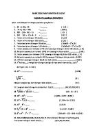 Bank Soal Matematika [PDF]