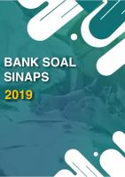 Bank Soal Sinaps 2019