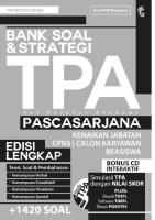 Bank Soal TPA Pascasarjana PDF [PDF]