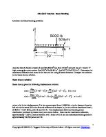 Beam Bending Tutorial in Abaqus CAE