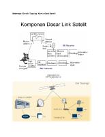 Beberapa Contoh Topologi Komunikasi Satelit