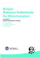 Belajar Bahasa Indonesia Itu Menyenangkan untuk Kelas II Sekolah Dasar/Madrasah Ibtidaiyah
 9789790685192, 9789790685215 [PDF]