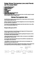 Belajar Bahasa Pemrograman Java Untuk Pemula Dari Nol Sampai Mahir [PDF]