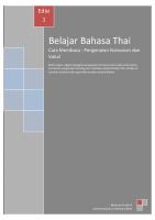 Belajar Bahasa Thai Rev1 PDF