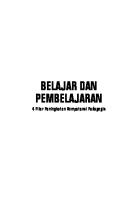 Belajar Dan Pembelajaran