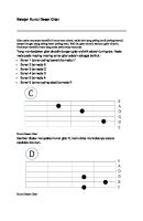 Belajar Kunci Dasar Gitar [PDF]