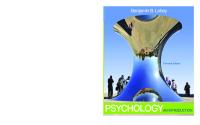 Benjamin B. Lahey - Psychology - An Introduction (2012, McGraw-Hill Higher Education) [PDF]