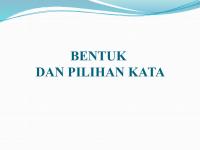 (Bentukan Kata) Morfologi [PDF]