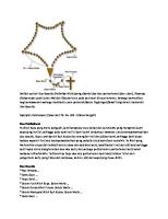 Berikut Contoh Doa Rosario [PDF]