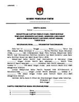 Berita Acara Pleno DPHP [PDF]