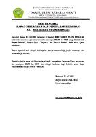 Berita Acara RKJM - Ok