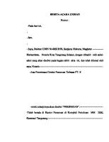 Berita Acara Undian [PDF]