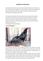 Beternak Ayam Jago [PDF]