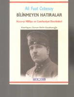 Bilinmeyen Hatıralar
 975410056X, 9789754100563