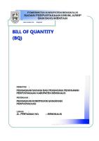 Bill of Quantity Pagar [PDF]