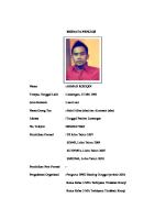 Biodata Penulis