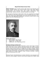 Biografi Albert Einstein Ilmuwan Fisika