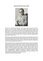 Biografi Mohammad Hatta