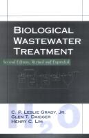 Biological Wastewater Treatment PDF