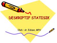 Biostatistik Deskriptif [PDF]