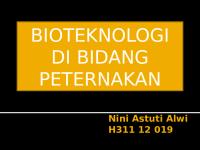 Bioteknologi Di Bidang Peternakan